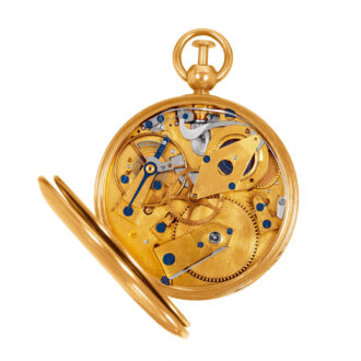 French gold repeater with ruby cylinder escapement Circa 1801