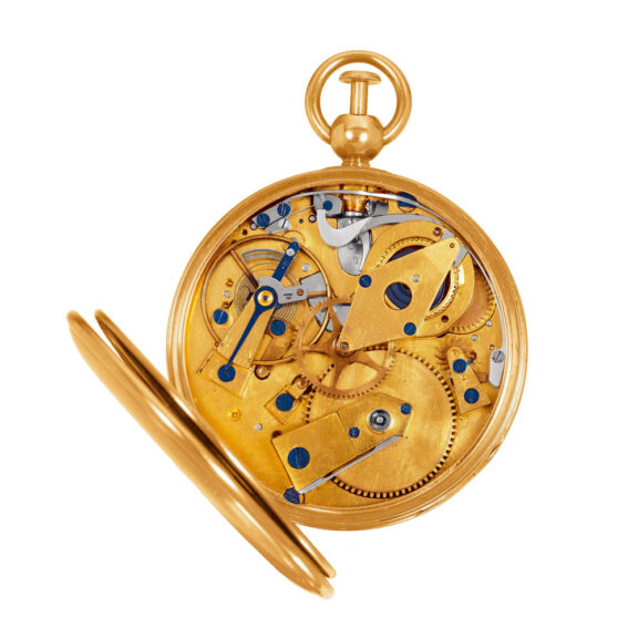 French gold repeater with ruby cylinder escapement Circa 1801 French gold repeater with ruby cylinder escapement Circa 1801