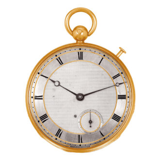 French gold half quarter repeater duplex watch Circa 1821