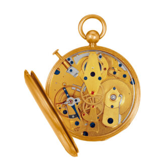 French gold half quarter repeater duplex watch Circa 1821