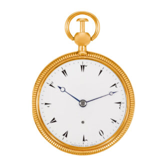 French gold repeating watch with Islamic numerals Circa 1810