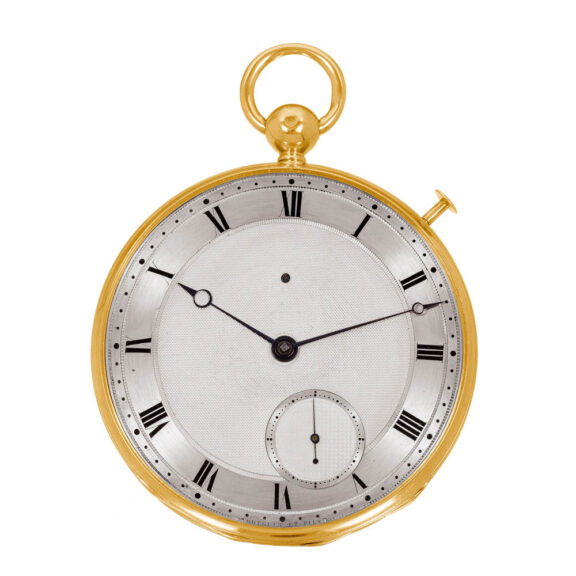 French gold half quarter repeater with jumping hour Circa 1820