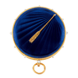 French gold Montre Médaillon à Tact watch Circa 1815 French gold Montre Médaillon à Tact watch Circa 1815