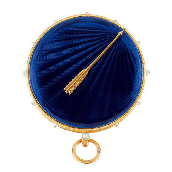 French gold Montre Médaillon à Tact watch Circa 1815 French gold Montre Médaillon à Tact watch Circa 1815