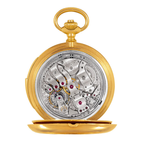 Swiss gold complicated watch for Hispanic market Circa 1927 Swiss gold complicated watch for Hispanic market Circa 1927