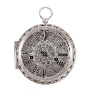 Italian silver single-hand Oignon verge watch Circa 1690