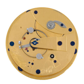 Austrian gold chronometer with power reserve Circa 1840 Austrian gold chronometer with power reserve Circa 1840