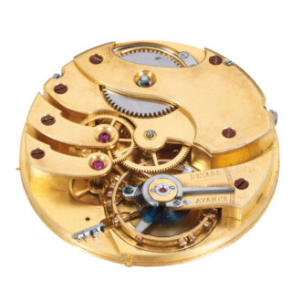 Russian silver watch with pivoted detent escapement Circa 1900 Russian silver watch with pivoted detent escapement Circa 1900