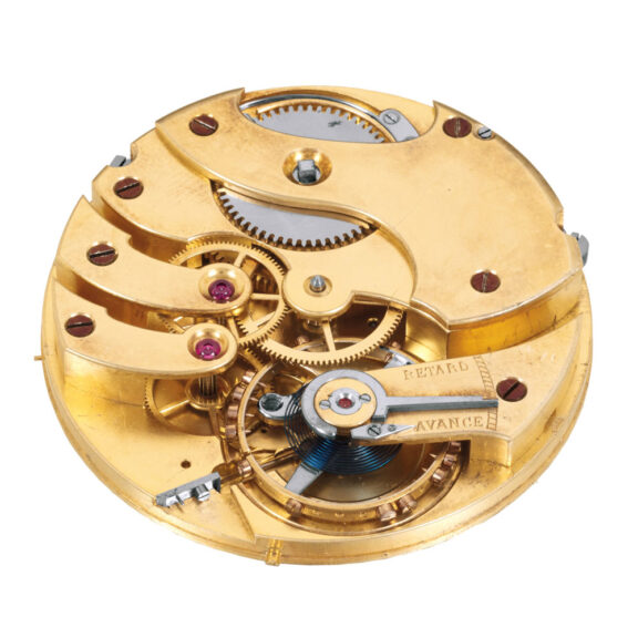 Russian silver watch with pivoted detent escapement Circa 1900 Russian silver watch with pivoted detent escapement Circa 1900