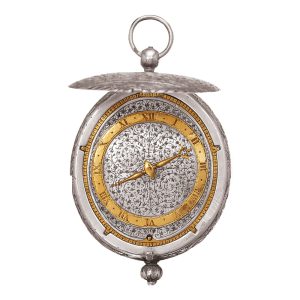 Swiss silver oval watch for the Russian market Circa 1640