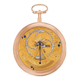 Swiss gold watch made for the Chinese market Circa 1810