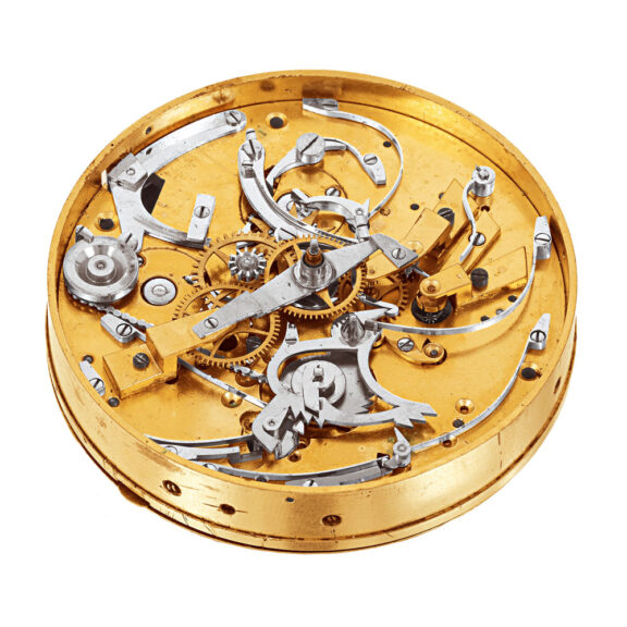 French 18k gold quarter repeating cylinder watch Circa 1820 French 18k gold quarter repeating cylinder watch Circa 1820