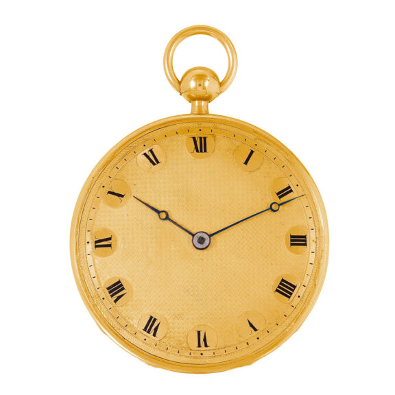 Swiss gold quarter repeating musical watch Circa 1820