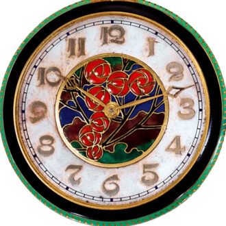 Swiss gold and enamel Art Deco dress watch Circa 1930