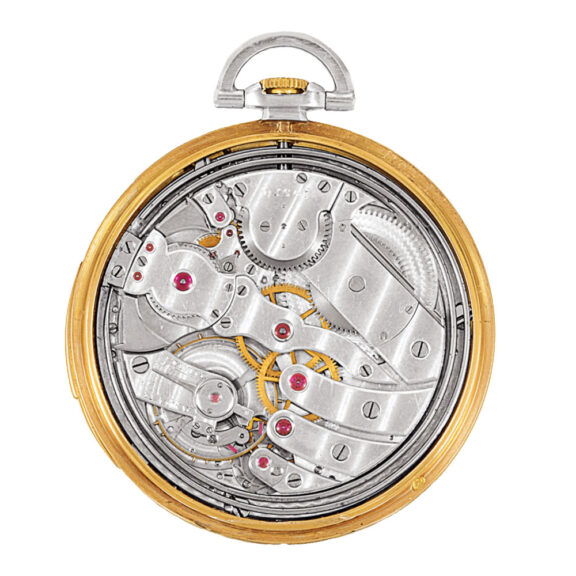Slim Swiss platinum minute repeating watch Circa 1930 Slim Swiss platinum minute repeating watch Circa 1930