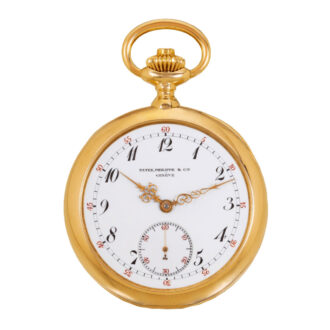 Small Swiss 18K gold and enamel repeating watch Circa 1900