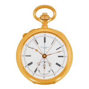 Swiss gold watch made for the American market Circa 1884