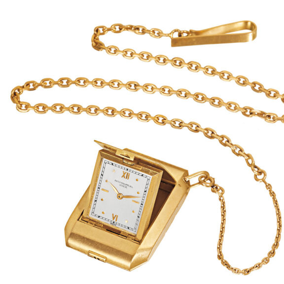 Swiss 18k gold elongated shaped dress watch Circa 1918 Swiss 18k gold elongated shaped dress watch Circa 1918