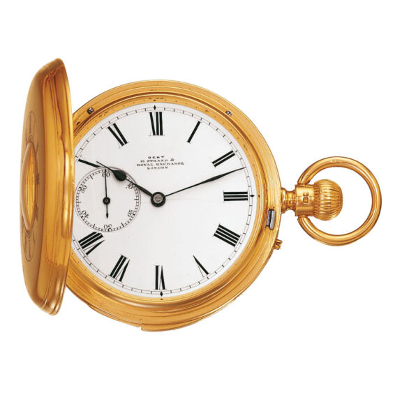 English gold pocket watch of Royal provenance Circa 1881