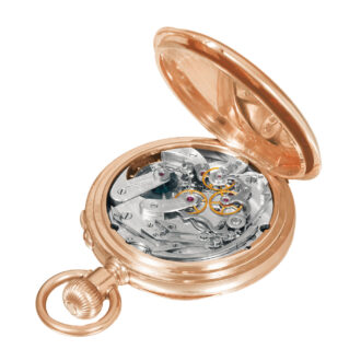 Swiss 18K gold lever split seconds chronograph Circa 1888
