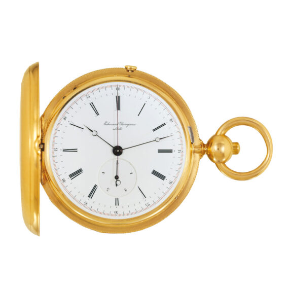 Swiss 18k gold lever hunting cased watch Circa 1870