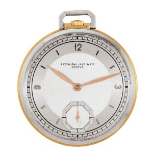 Swiss 18k white and yellow gold dress watch Circa 1936
