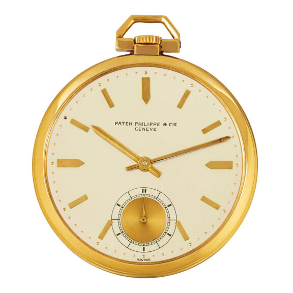 Swiss 18k yellow gold Art Deco dress watch Circa 1920