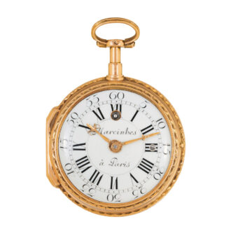 Important French double-dialed pocket watch Circa 1770