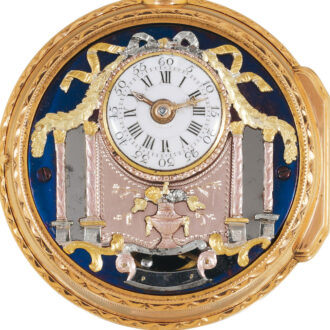 Important French double-dialed pocket watch Circa 1770