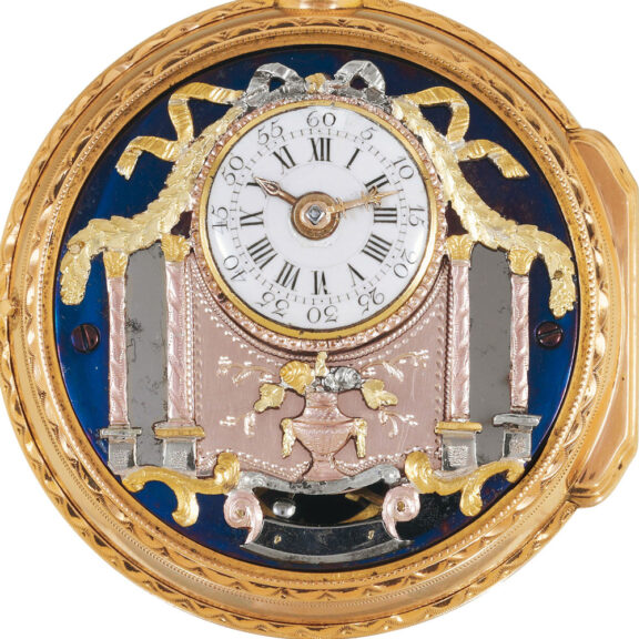 Important French double-dialed pocket watch Circa 1770 Important French double-dialed pocket watch Circa 1770