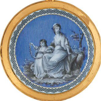 French 18k gold quarter repeating pocket watch Circa 1790