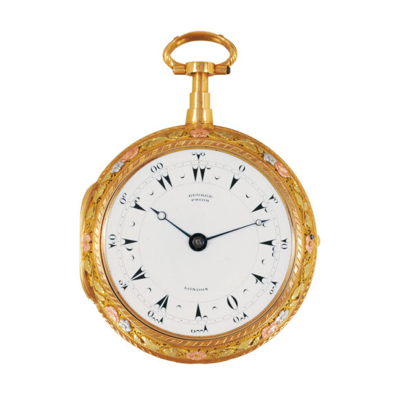 English gold watch made for the Islamic market Circa 1815 English gold watch made for the Islamic market Circa 1815