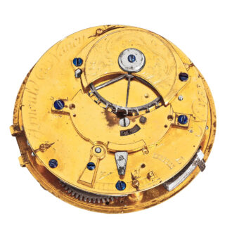 French vari-colored gold quarter repeating watch Circa 1750