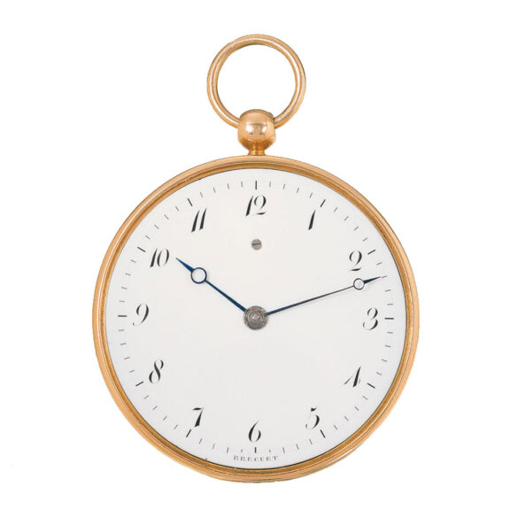 French gold watch with ruby cylinder escapement Circa 1809