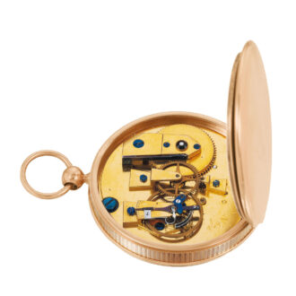 French gold watch with ruby cylinder escapement Circa 1809