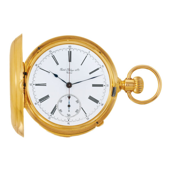 Swiss 18k gold minute repeating pocket watch Circa 1883 Swiss 18k gold minute repeating pocket watch Circa 1883