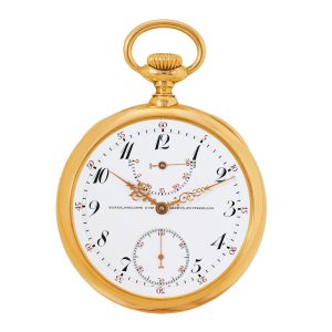Swiss 18k gold lever with extra quality movement Circa 1911
