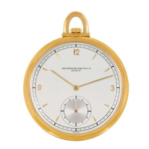 Swiss 18k gold and enamel keyless dress watch Circa 1947 Swiss 18k gold and enamel keyless dress watch Circa 1947
