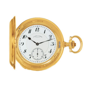 German grande/petite sonnerie striking clockwatch Circa 1905
