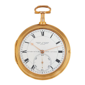 English chronometer with spring detent escapement Circa 1802