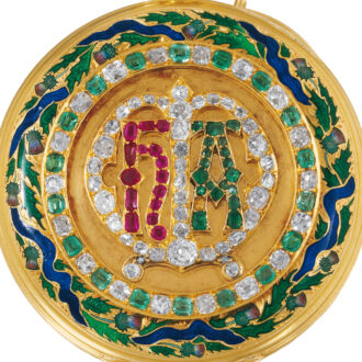 English half hunting watch for the Indian market Circa 1869