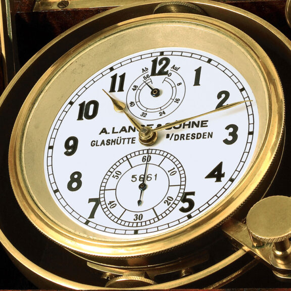 German chronometer with 56-hour power reserve Circa 1940 German chronometer with 56-hour power reserve Circa 1940