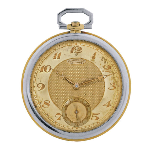 Swiss 18k yellow and white gold dress watch Circa 1930