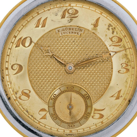 Swiss 18k yellow and white gold dress watch Circa 1930 Swiss 18k yellow and white gold dress watch Circa 1930