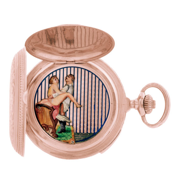 Swiss erotic automaton made for the Indian market Circa 1900
