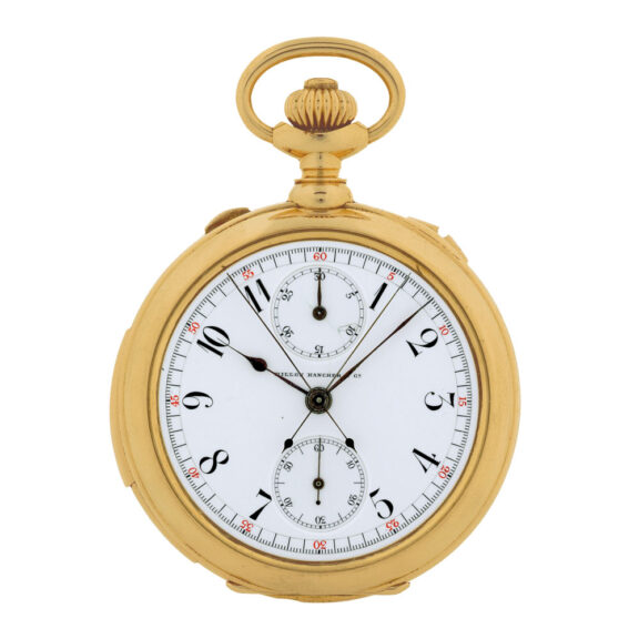 Swiss 18k yellow gold minute repeating watch Circa 1880