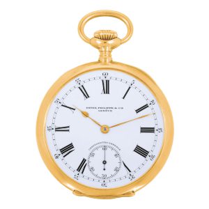 Swiss 18k yellow gold Chronometro Gondolo watch Circa 1915