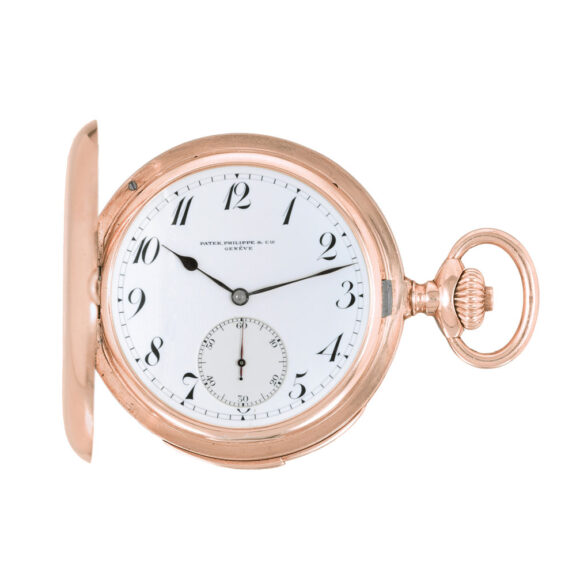 Swiss 18k pink gold minute-repeating pocket watch Circa 1900 Swiss 18k pink gold minute-repeating pocket watch Circa 1900