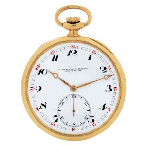 Elegant Swiss 18k yellow gold dress watch Circa 1920