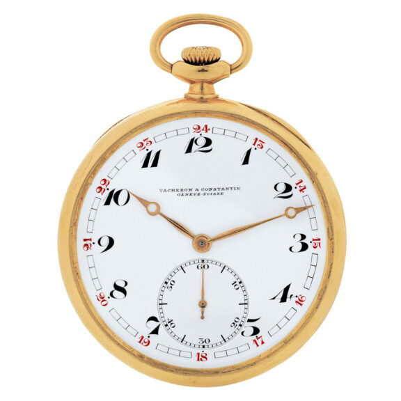 Elegant Swiss 18k yellow gold dress watch Circa 1920